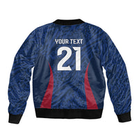 France Rugby National Heritage Custom Bomber Jacket Fleur De Lis Inspired Edition