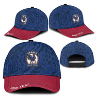 France Rugby National Heritage Personalized Classic Cap Fleur De Lis Inspired Edition