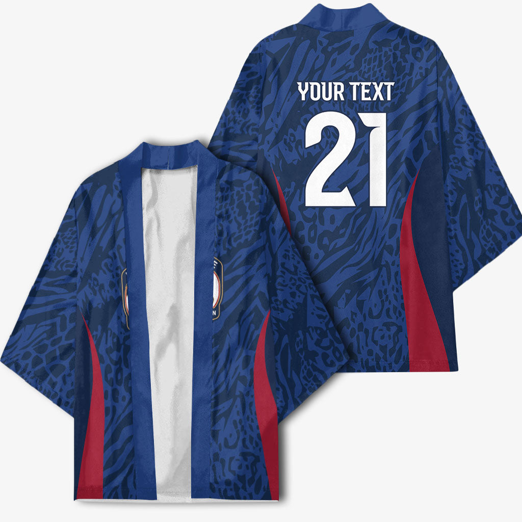 France Rugby National Heritage Custom Kimono Fleur De Lis Inspired Edition