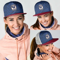 France Rugby National Heritage Personalized Mesh Trucker Cap Fleur De Lis Inspired Edition