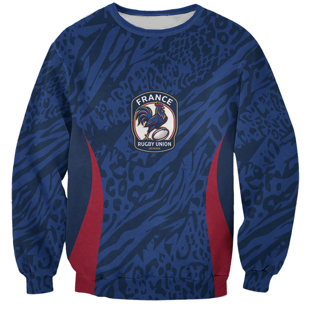 France Rugby National Heritage Custom Sweatshirt Fleur De Lis Inspired Edition