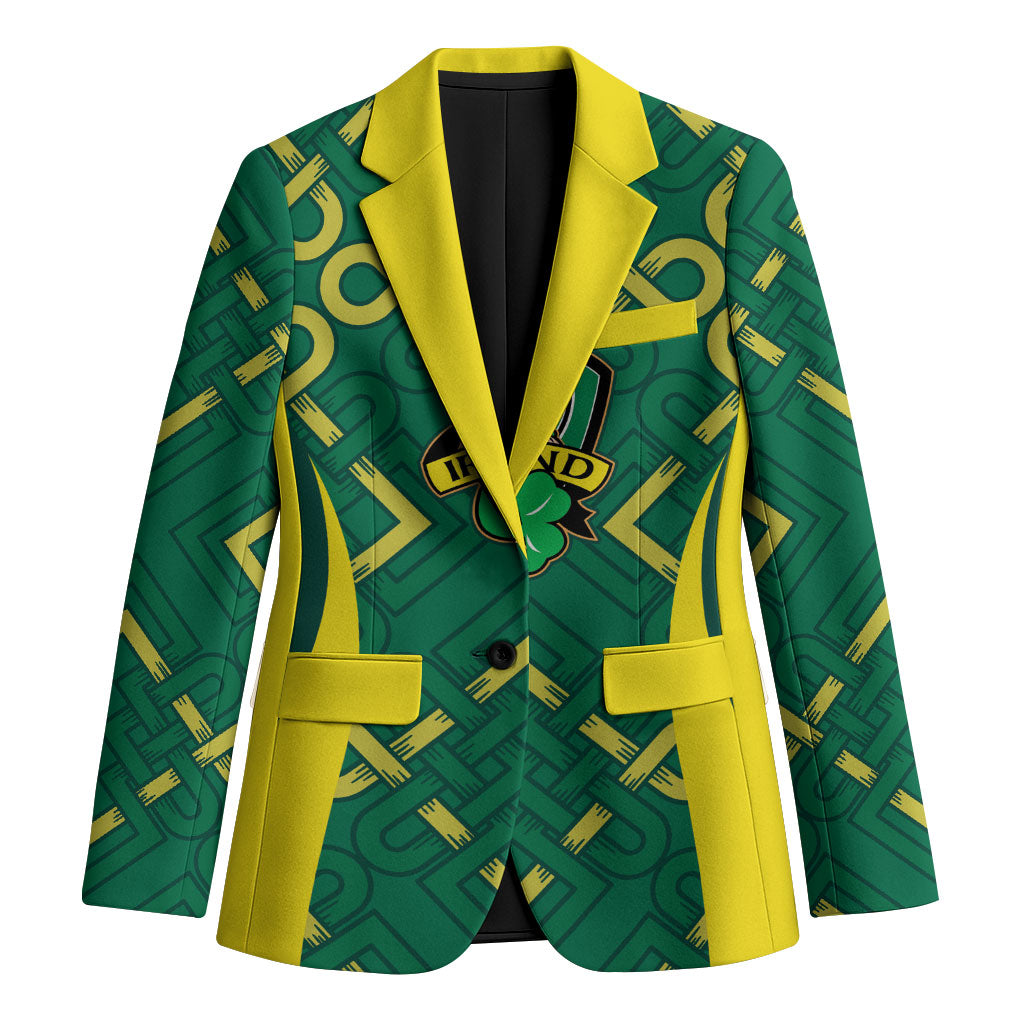 Ireland Rugby National Heritage Custom Blazer Traditional Celtic Inspired Edition