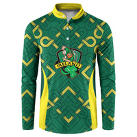 Ireland Rugby National Heritage Custom Button Sweatshirt Traditional Celtic Inspired Edition