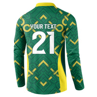 Ireland Rugby National Heritage Custom Button Sweatshirt Traditional Celtic Inspired Edition