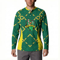 Ireland Rugby National Heritage Custom Button Sweatshirt Traditional Celtic Inspired Edition