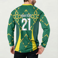 Ireland Rugby National Heritage Custom Button Sweatshirt Traditional Celtic Inspired Edition