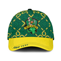Ireland Rugby National Heritage Personalized Classic Cap Traditional Celtic Inspired Edition