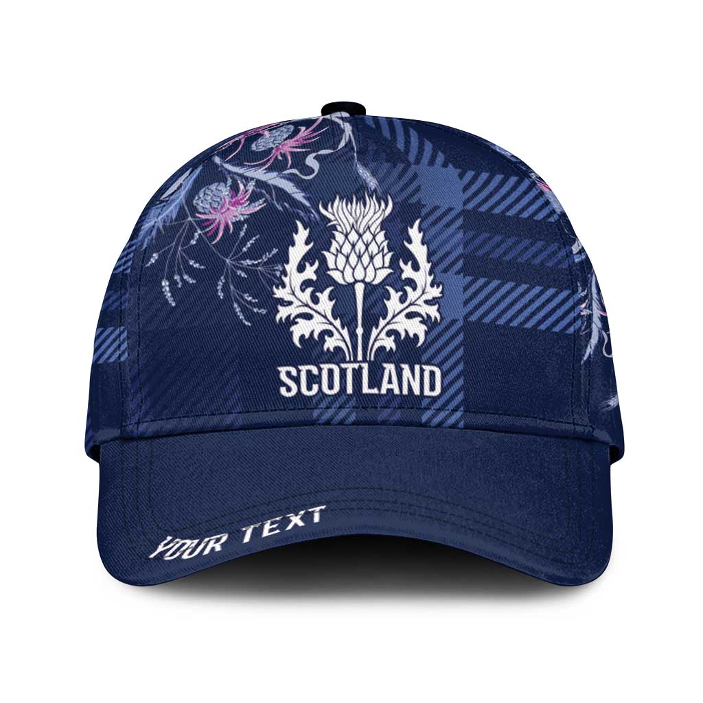 Scotland Rugby National Heritage Personalized Classic Cap Traditional Tartan Inspired Edition