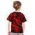 Aloha Hawaii Kid T Shirt Hammerhead Shark Tattoo Polynesian Summer - Red - Wonder Print Shop