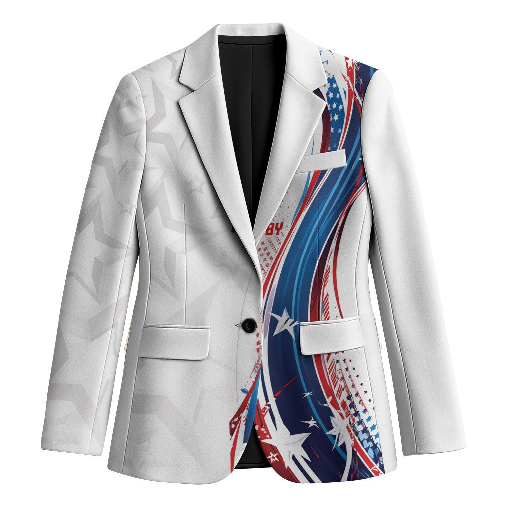 2026 Rugby Nations Series Custom United States Blazer Bald Eagle Heritage