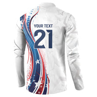 2026 Rugby Nations Series Custom United States Button Sweatshirt Bald Eagle Heritage