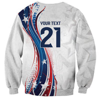 2026 Rugby Nations Series Custom United States Sweatshirt Bald Eagle Heritage