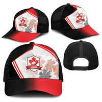 2026 Rugby Nations Series Canada Baseball Net Cap Les Rouges Maple Leaf