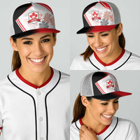 2026 Rugby Nations Series Canada Baseball Net Cap Les Rouges Maple Leaf