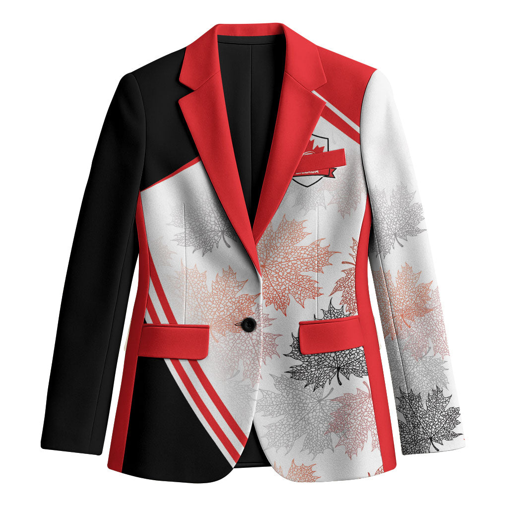 2026 Rugby Nations Series Custom Canada Blazer Les Rouges Maple Leaf