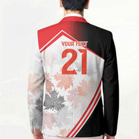 2026 Rugby Nations Series Custom Canada Blazer Les Rouges Maple Leaf