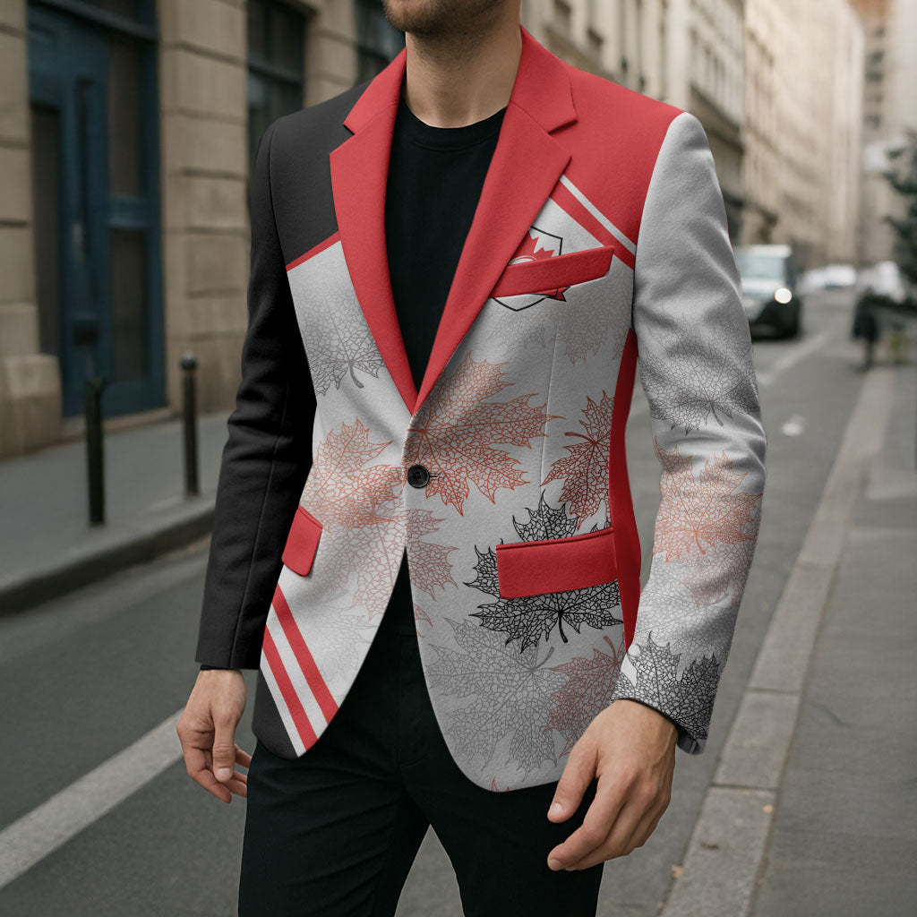 2026 Rugby Nations Series Custom Canada Blazer Les Rouges Maple Leaf