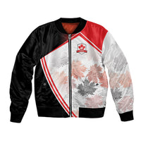 2026 Rugby Nations Series Custom Canada Bomber Jacket Les Rouges Maple Leaf