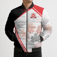 2026 Rugby Nations Series Custom Canada Bomber Puffer Jacket Les Rouges Maple Leaf