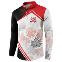 2026 Rugby Nations Series Custom Canada Button Sweatshirt Les Rouges Maple Leaf