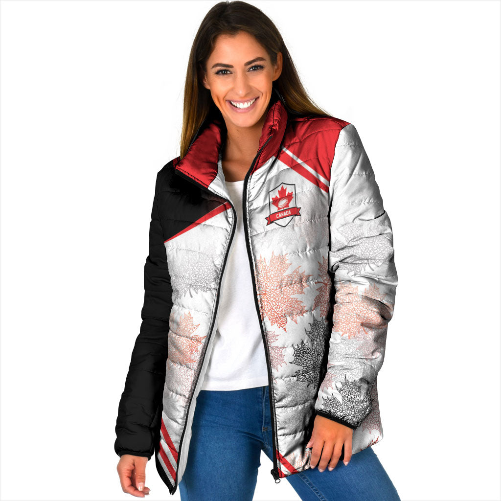 2026 Rugby Nations Series Custom Canada Padded Jacket Les Rouges Maple Leaf