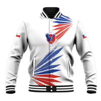 2026 Rugby Nations Series Custom Chile Baseball Jacket Los Condores Eagle Bold Stripes Pride
