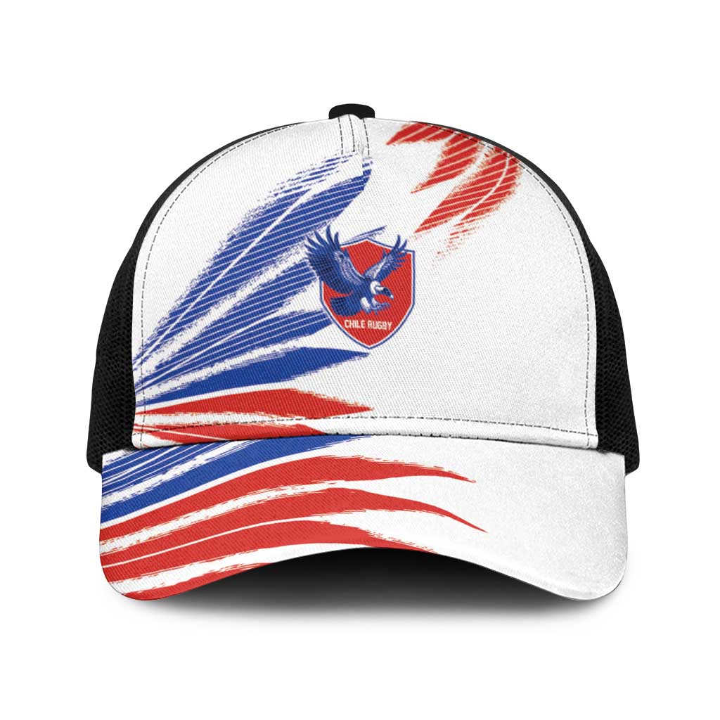 2026 Rugby Nations Series Chile Baseball Net Cap Los Condores Eagle Bold Stripes Pride