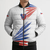 2026 Rugby Nations Series Custom Chile Bomber Puffer Jacket Los Condores Eagle Bold Stripes Pride