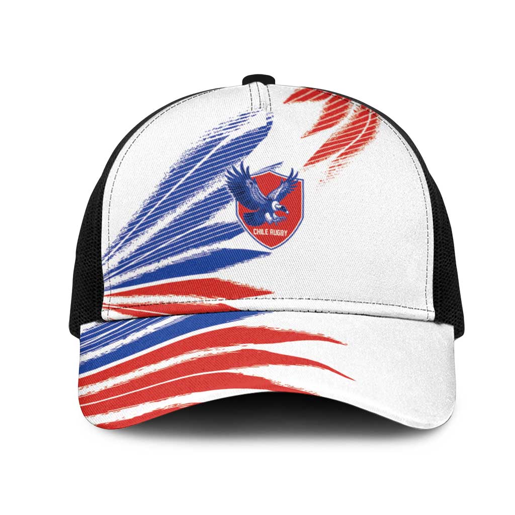 2026 Rugby Nations Series Chile Mesh Trucker Cap Los Condores Eagle Bold Stripes Pride