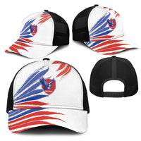 2026 Rugby Nations Series Chile Mesh Trucker Cap Los Condores Eagle Bold Stripes Pride