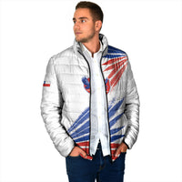2026 Rugby Nations Series Custom Chile Padded Jacket Los Condores Eagle Bold Stripes Pride