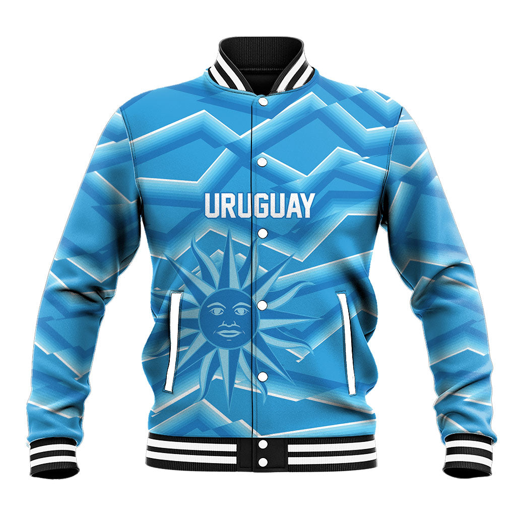 2026 Rugby Nations Series Custom Uruguay Baseball Jacket Los Teros Sun Of May