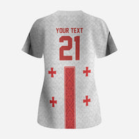 2026 Rugby Nations Series Custom Georgia Scrub Top Lelo Warriors