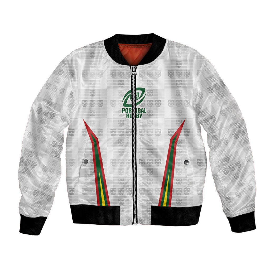 2026 Rugby Nations Series Custom Portugal Bomber Jacket Atlantic XV Pride