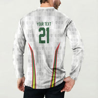 2026 Rugby Nations Series Custom Portugal Button Sweatshirt Atlantic XV Pride