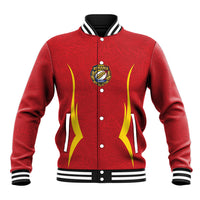 2026 Rugby Nations Series Custom Romania Baseball Jacket Stejarii Oaks Carpathian Pattern