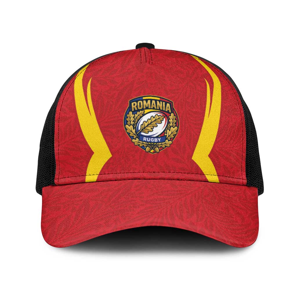 2026 Rugby Nations Series Romania Baseball Net Cap Stejarii Oaks Carpathian Pattern