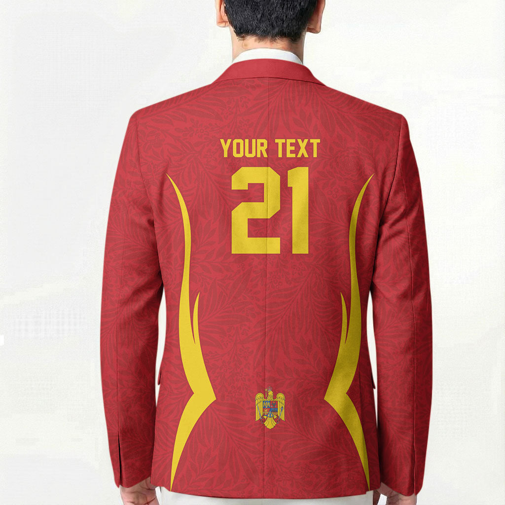 2026 Rugby Nations Series Custom Romania Blazer Stejarii Oaks Carpathian Pattern