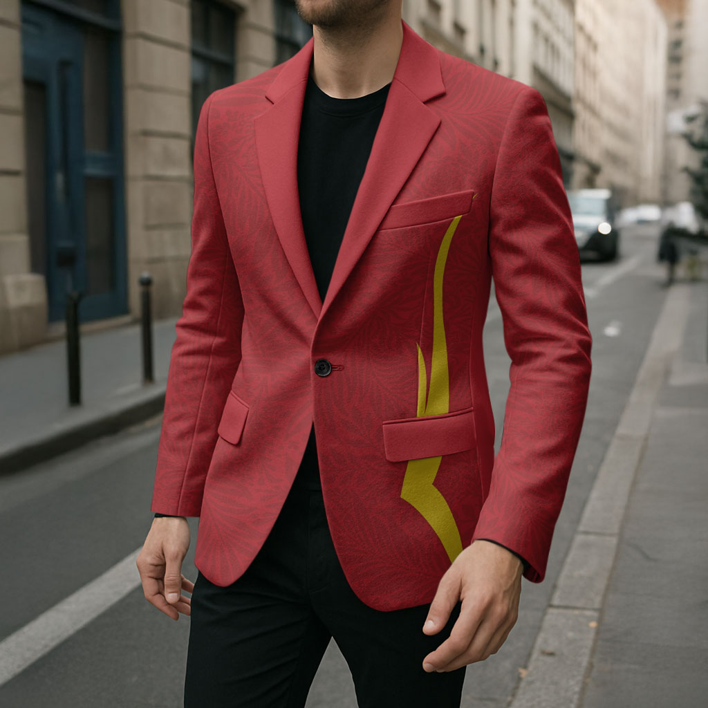 2026 Rugby Nations Series Custom Romania Blazer Stejarii Oaks Carpathian Pattern