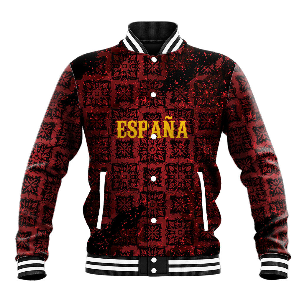 2026 Rugby Nations Series Custom Spain Baseball Jacket Los Leones Iberian XV Heritage
