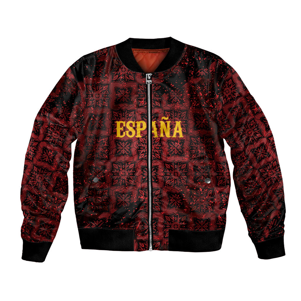 2026 Rugby Nations Series Custom Spain Bomber Jacket Los Leones Iberian XV Heritage