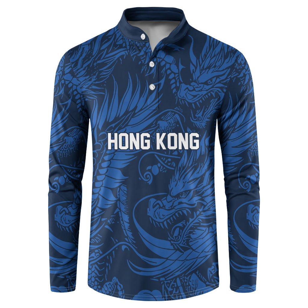 2026 Rugby Nations Series Custom Hong Kong Button Sweatshirt Dragon Of The East Style