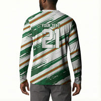 2026 Rugby Nations Series Custom Zimbabwe Button Sweatshirt Great Sables Zimbabwe