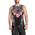 Africa Adenium Multiflorum Flowers Men Tank Top Mix Native Tribal Pattern - Wonder Print Shop