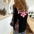 Africa Adenium Multiflorum Flowers Women Casual Shirt Mix Native Tribal Pattern