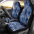 Africa Floral mix Maasai Shuka Car Seat Cover Blue Moitf LT9 - Wonder Print Shop