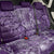 Africa Floral mix Maasai Shuka Back Car Seat Cover Purple Moitf LT9 - Wonder Print Shop