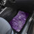 Africa Floral mix Maasai Shuka Car Mats Purple Moitf LT9 - Wonder Print Shop