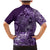 Africa Floral mix Maasai Shuka Family Matching Mermaid Dress and Hawaiian Shirt Purple Moitf LT9 - Wonder Print Shop