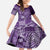 Africa Floral mix Maasai Shuka Family Matching Mermaid Dress and Hawaiian Shirt Purple Moitf LT9 - Wonder Print Shop